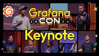 GrafanaCON 2024 Keynote Grafana 11 Loki 30 Alloy Golden Grot Awards and more  Grafana [upl. by Cohlier507]