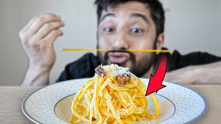 Därför Älskar Vi Italiensk Mat  NEJ Till Bacon I Pasta Carbonara [upl. by Orlan967]