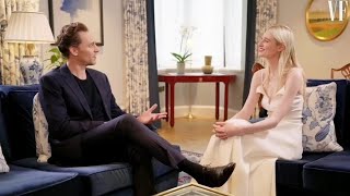 Tom Hiddleston and Elizabeth Debicki reunion Talking about Loki [upl. by Mcclees129]