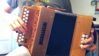 Au café du canal Pierre Perret Diatonic Accordion [upl. by Sregor307]