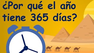 ¿porque el año tiene 365 días [upl. by Rafaela]