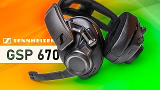 The Best Wireless Headset Yet Sennheiser GSP 670 Review [upl. by Ornas]