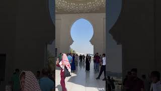 ☀️Sheikhzayedgrandmosque☀️ sheikhzayedgrandmosque abudhabi travel ceļojums vacation [upl. by Norford53]