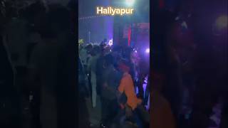 ￼Haliyapur Murti visarjan ❤️😱 ytshorts navratri durgapuja shortvideos dj [upl. by Iatnwahs]