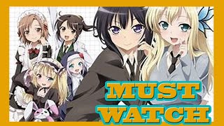 Must Watch Haganai I dont have many friends [upl. by Arracat]