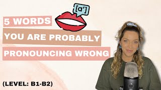 5 words you are probably pronouncing wrong [upl. by Arek]