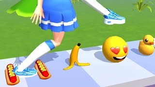 Tippy Toe Satisfying and relaxing ASMR slicing game [upl. by Mensch400]