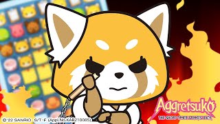 Selfdefense Retsuko  Aggretsuko Puzzle Game skill usage video  Season 4 [upl. by Courtney]