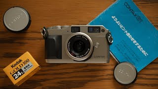 Contax G1  CARL ZEISS 28MM F28 BIOGON  Unboxing Video [upl. by Gnagflow]