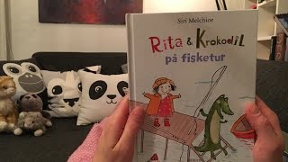 RITA amp KROKODIL PÅ FISKETUR  ELLA LÄSER SAGOR [upl. by Ahsikyt]