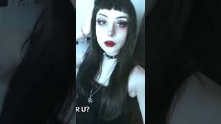 r u nanyc0re goth altgirl gothicgirl altstyle [upl. by Kenlee]