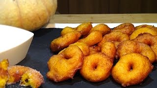 Receta Buñuelos típicos Valencianos con calabaza asada  Recetas de cocina  Loli Domínguez [upl. by Siwel]