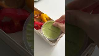 pack my lunch with me asmr food asmrfood cooking foodie lunchbox bento satisfying [upl. by Enirak]