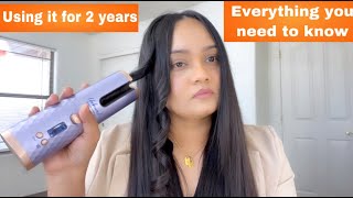 Review after using for 2 years  Conair Cordless Auto Curler [upl. by Coad]