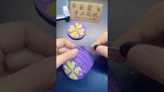 Simple handmade Shoes tutorial Internet celebrity shoes tutorial Handmade Original Crochet work [upl. by Mannie712]