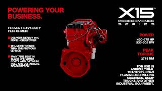 Cummins Performance Series X15 Engine [upl. by Htebaile]