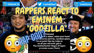 Rappers React To Eminem quotGodzillaquot [upl. by Alake]