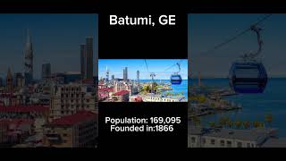 Random European Towns part 5 viralvideo geography batumi georgia europe [upl. by Sosthena511]