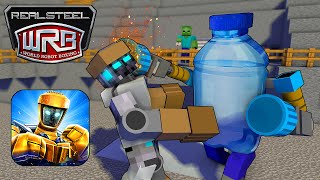 REAL STEEL ROBOT BOXING CHALLENGE  Platabush Animation [upl. by Gonnella151]