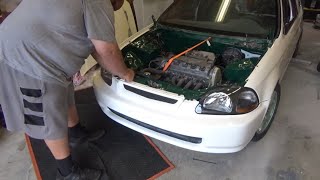 Cheap Civic Hatchback Build  Budget Coilovers and Wheels [upl. by Erin201]