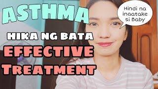 My baby ASTHMA EFFECTIVE treatment Gamot sa HIKA ng bata  Mom and Baby experience  Tagalog [upl. by Idram612]