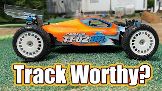 Loaded 4WD RC Buggy Makes You Want To Hit The Track  Tamiya TT02BR [upl. by Akiem155]