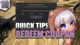 BDO QUICK TIPS 10  REDEEM COUPON [upl. by Easton]