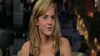 emma watson Late Show with David Letterman [upl. by Fayth]