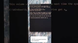 How to fix a corrupted hard drive shorts techsupport [upl. by Enayd721]