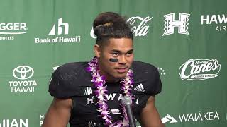 Hawaii Football Postgame Press Conference vs UCLA [upl. by Nerval]