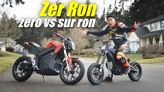 SUR RON X vs ZERO SR [upl. by Anpas]