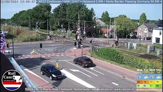 Netherlands Live Railcam Modulator siren test 🔊🤩 010924 [upl. by Mcintosh]