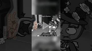 RIP Val 😭💀 gacha hazbinedit gachalife2 hazbinhotel edit capcut shorts animegame funny [upl. by Essenaj]