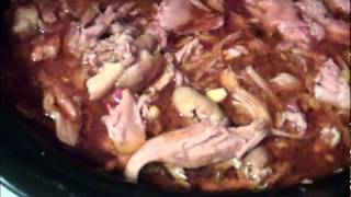 Chicken Salsa Crockpot recipe [upl. by Auahsoj]