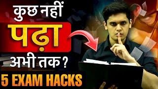 5 Secret Tips to Cover Syllabus in LESS Time🔥 STUDY More in Less time Prashant Kirad [upl. by Nesto]