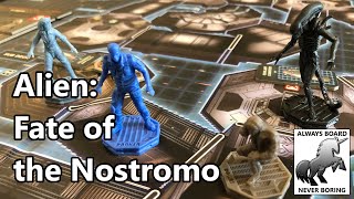 Alien Fate of the Nostromo Playthrough  Lets Play a Ravensburger Cooperative Board Game [upl. by Delora]