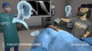 VR Medical Simulation and Training from Arch Virtual Developers of Acadicus [upl. by Ayamahs]