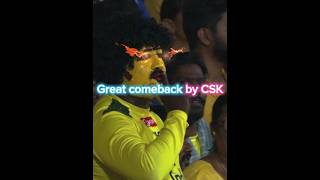 Csk🔥 comeback csk vs rr cricket dhoni cskvsrr simarjeetsingh csk batting [upl. by Ikik]