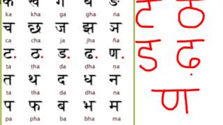 Learn hindi lesson 2  Consonants part 1  Hindi Alphabets [upl. by Eedia]