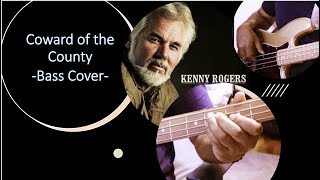 Kenny Rogers Coward of the CountyBass Cover [upl. by Nisen969]