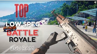 Top 10 FREE Battle Royale Low End PC Games 2024 2gb ram pc games [upl. by Ahsennod]