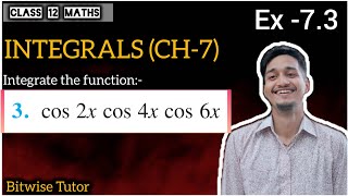 Q3  Integrate cos 2x cos 4x cos 6x  Integrate cos 2x into cos 4x into cos 6x [upl. by Fridlund897]