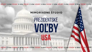 MIMORIADNE ŠTÚDIO Prezidentské voľby USA [upl. by Kcirde]