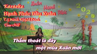 Hanh Phuc Dau Xuan Karaoke Tone Nu 2020 [upl. by Urbain]