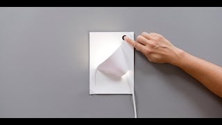 Make a Touch Lamp with Conductive Paint and Paper [upl. by Eadas615]