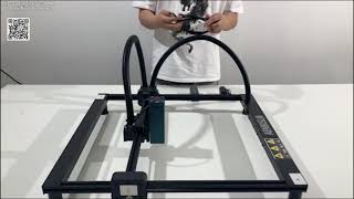 AENBUSLM 450nm Laser Module Engraving Head Woodworking Review [upl. by Gunther405]