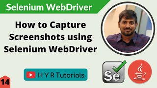 Capture Screenshots using Selenium WebDriver  Selenium WebDriver [upl. by Elleyoj589]