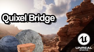 HOW TO USE QUIXEL BRIDGE UE53 [upl. by Biernat]