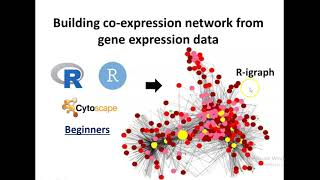 Building coexpression network from gene expression data  Intro [upl. by Garrek]