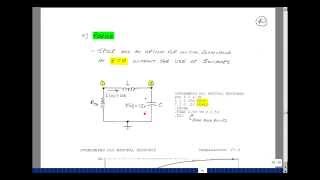 ECE201msu Chapter 7  Overdamped Natural Response of a Series RLC Circuit [upl. by Austina]